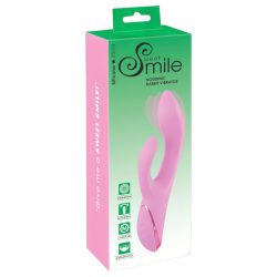   SMILE Nodding - akkus, csiklókaros, bólogató vibrátor (pink)