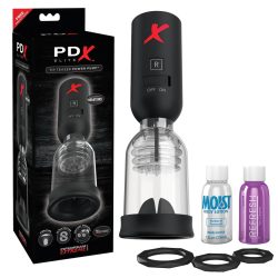   PDX Elite Tip Teazer - automata makkszívó vibrátor (fekete)