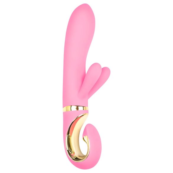 G-Vibe GRabbit - akkus, 3 motoros G-pont vibrátor (pink)