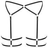 Cottelli - vékony testhám alsó (fekete)