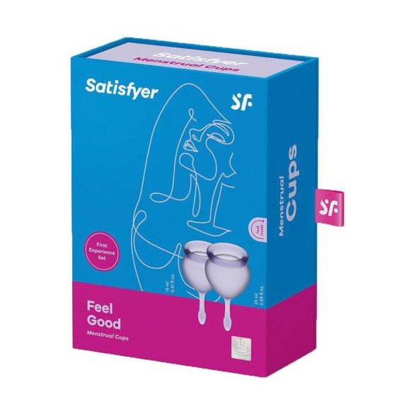 SATISFYER FEEL GOOD 2 DB INTIMKEHELY (LILA)