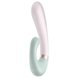   Satisfyer Heat Wave - okos, melegítő, karos vibrátor (menta)