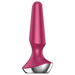 Satisfyer Plug-ilicious 2 - okos anál vibrátor (piros)