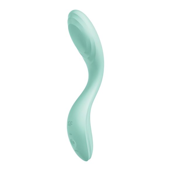 Satisfyer Rrrolling - akkus, mozgó golyós G-pont vibrátor (menta)