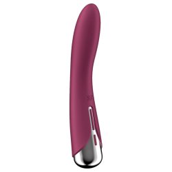   Satisfyer Spinning Vibe 1 - forgó fejes G-pont vibrátor (piros)