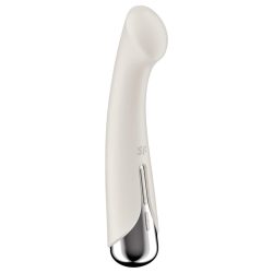   Satisfyer Spinning G-Spot 1 - forgó fejes G-pont vibrátor (bézs)