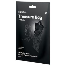 Satisfyer Treasure Bag XL - tároló táska - nagy (fekete)