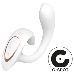  Satisfyer G for Goddess 1 - csikló- és G-pont vibrátor (fehér)