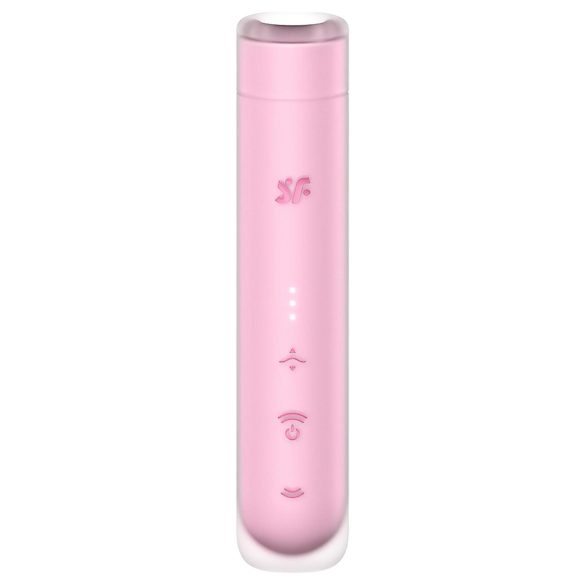 Satisfyer First Kiss - léghullámos csiklóizgató (piros)