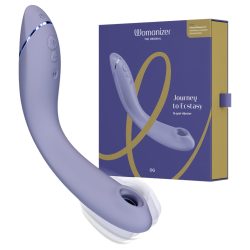   Womanizer OG - akkus, léghullámos 2in1 G-pont vibrátor (lila)