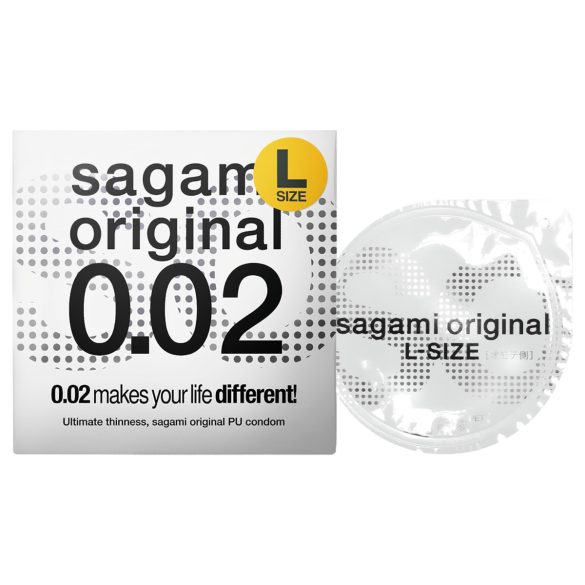 Sagami Original 0,02 L - óvszer - 58mm (1db)