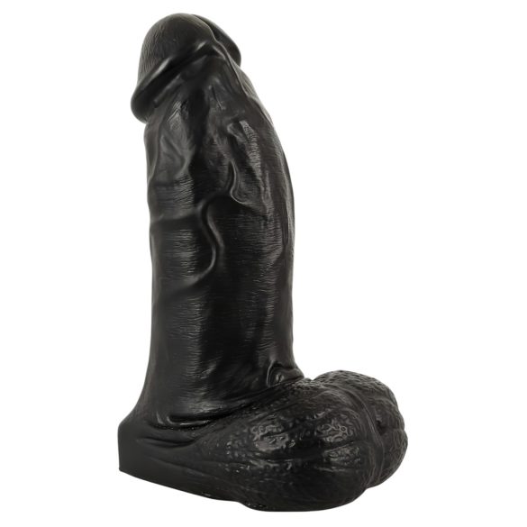 Realistixxx Real Giant - herés dildó - 22 cm (fekete)