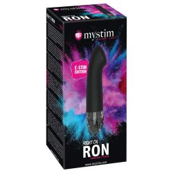   mystim Right on Ron E-Stim - elektro G-pont vibrátor (fekete)