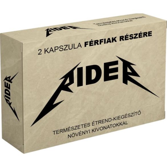 Rider Kapszula Férfiaknak 2db