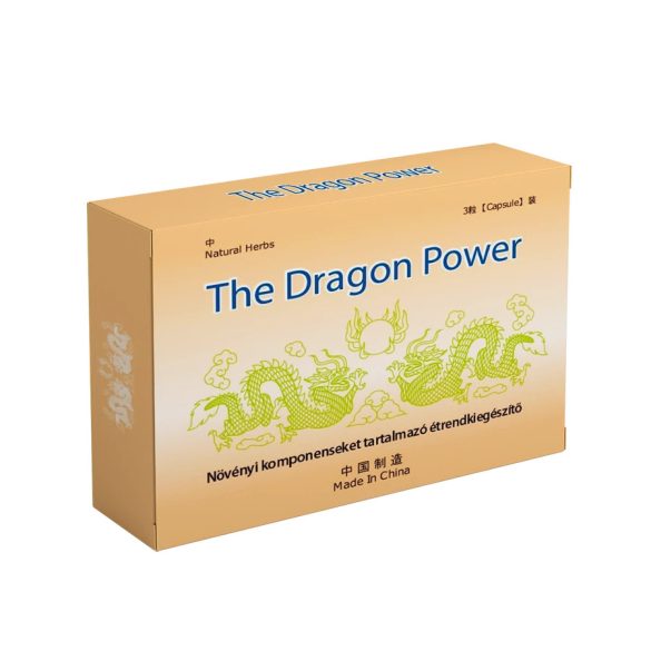 The Dragon Power - étrend-kiegészítő kapszula férfiaknak (3db)