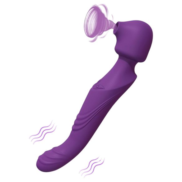 Tracy's Dog Wand - pulzáló masszírozó vibrátor (lila)