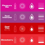 Durex Fun Explosion - óvszer csomag (40db)