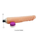 BAILE - élethű 25,5 cm-es flexibilis vibrátor