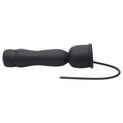 Trinity Vibes - 2in1 dilator és makkvibrátor (fekete)