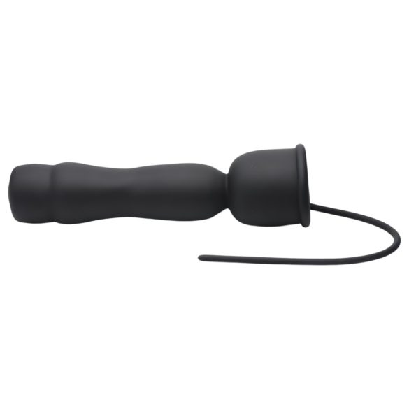 Trinity Vibes - 2in1 dilator és makkvibrátor (fekete)