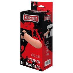   RealStuff Strap-On - élethű, felcsatolható dildó (natúr)