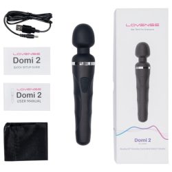 LOVENSE Domi 2 - okos masszírozó vibrátor (fekete)