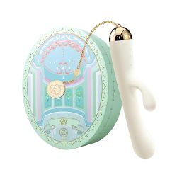 ZALO Ichigo Rabbit - okos luxus vibrátor (fehér)