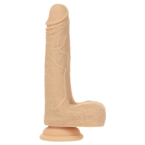 Naked Addiction Thrusting 7,5 - akkus, lökő vibrátor (19cm) - natúr