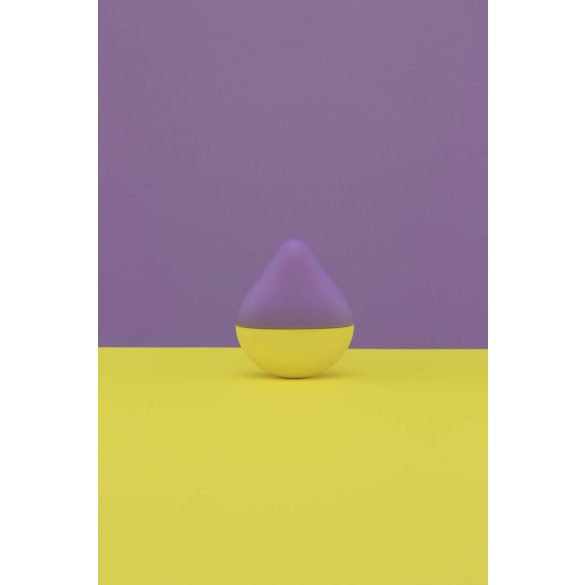 Iroha mini - mini csikló vibrátor (lila-sárga)