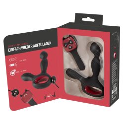   You2Toys - Massager - akkus forgó, melegítős prosztata vibrátor (fekete)