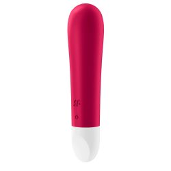   Satisfyer Ultra Power Bullet 1 - akkus, vízálló vibrátor (piros)