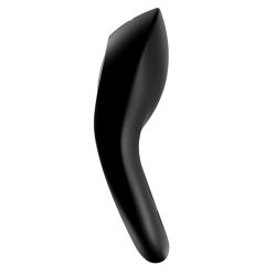   Satisfyer Legendary Duo - akkus, vízálló, vibrációs péniszgyűrű (fekete)