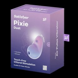   Satisfyer Pixie Dust - akkus léghullámos csiklóizgató (lila-pink)