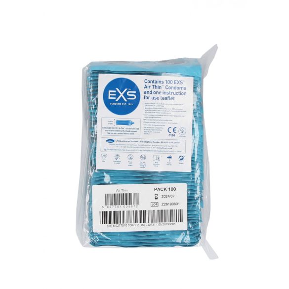 EXS Air Thin - latex óvszer (100db)