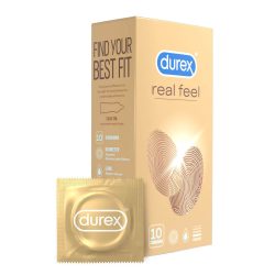 Durex Real Feel - latexmentes óvszer (10db)