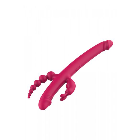 Dreamtoys Anywhere Pleasure Vibe - akkus, 4 ágú vibrátor (pink)