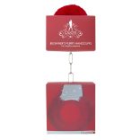 Kezdőknek való szőrös bilincs - piros