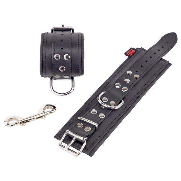 Párnázott bőr csuklóbilincs - stílusos és prémium kényelem