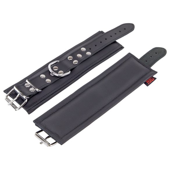 Párnázott bőr csuklóbilincs - stílusos és prémium kényelem