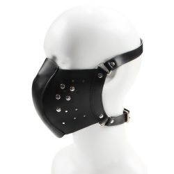 Fekete Punk Álarc - stílusos védelem és titokzatosság