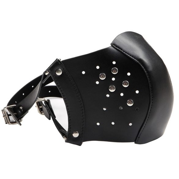 Fekete Punk Álarc - stílusos védelem és titokzatosság