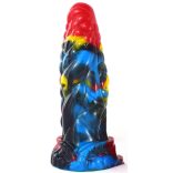 Pythor Dildo – színes, 17 cm-es prémium kivitel