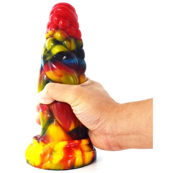 Pythor Dildo – színes, 17 cm-es prémium kivitel
