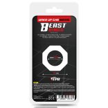 Soft Cockring Polygon – átlátszó, prémium péniszgyűrű