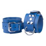 Prémium Ultra Kék Bőr Bilincsek – kényeztető élményhez