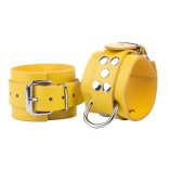 ULTRA – prémium sárga bőrcsukló kézi bilincs