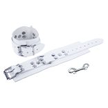 Prémium fehér bőrszíjak – érzéki bilincsek