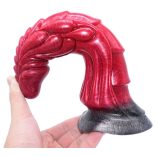 Sarkan – prémium zselés dildó, 19 x 5 cm