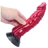 Sarkan – prémium zselés dildó, 19 x 5 cm