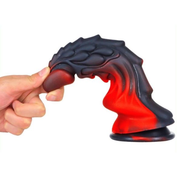 Dildo Dragon Zomay – prémium vibráló dildó, 18 x 6 cm